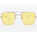 Power Sunglasses Medium Aviator Yellow Tinted Lenses