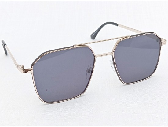 Power Sunglasses Medium Aviator Black Tinted Lenses