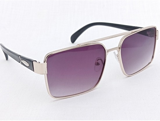 Power Sunglasses Medium Aviator Black Gradient Lenses