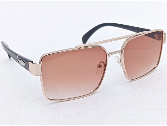 Power Sunglasses Medium Aviator Brown Gradient Lenses