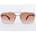 Power Sunglasses Medium Aviator Brown Gradient Lenses