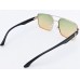 Power Sunglasses Large Aviator Green Gradient Lenses