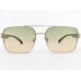 Power Sunglasses Large Aviator Green Gradient Lenses