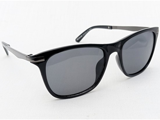 Power Sunglasses Medium Square Black Tint Lenses