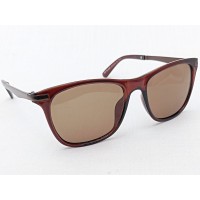 Power Sunglasses Medium Square Brown Tint Lenses