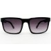 Power Sunglasses Medium Rectangle Sports Black Gradient Lenses