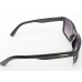 Power Sunglasses Medium Rectangle Sports Black Gradient Lenses