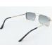 Power Sunglasses Medium Rectangle Grey Gradient Lenses