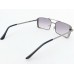 Power Sunglasses Medium Rectangle Grey Gradient Lenses