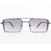 Power Sunglasses Medium Rectangle Grey Gradient Lenses