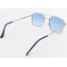 Power Sunglasses Medium Aviator Blue Gradient Lenses
