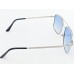 Power Sunglasses Medium Aviator Blue Gradient Lenses