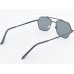 Power Sunglasses Medium Aviator Black Tint Lenses
