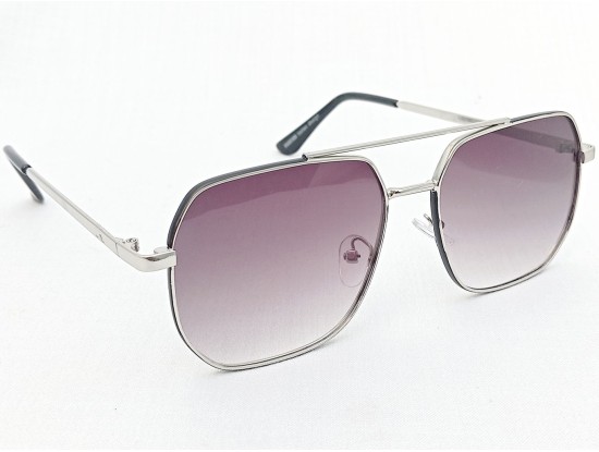 Power Sunglasses Medium Aviator Black Gradient Lenses