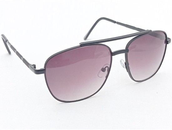 Power Sunglasses Medium Aviator Black Gradient Lenses