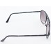 Power Sunglasses Medium Aviator Black Gradient Lenses