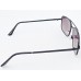 Power Sunglasses Medium Aviator Black Gradient Lenses