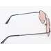 Power Sunglasses Medium Aviator Brown Tint Lenses