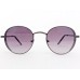 Power Sunglasses Medium Round Black Gradient Lenses