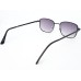 Power Sunglasses Medium Rectangle Black Gradient Lenses