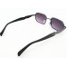 Power Sunglasses Medium Rectangle Black Gradient Lenses