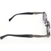 Power Sunglasses Medium Rectangle Black Gradient Lenses