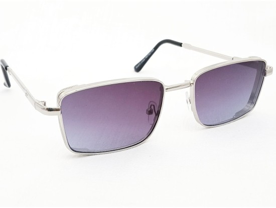 Power Sunglasses Medium Rectangle Black Blue Gradient Lenses Power Sunglasses Medium Rectangle Black Blue Gradient Lenses