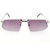 Power Sunglasses Medium Rectangle Black Gradient Lenses