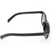 Power Sunglasses Medium Wayfarer Black Gradient Lenses