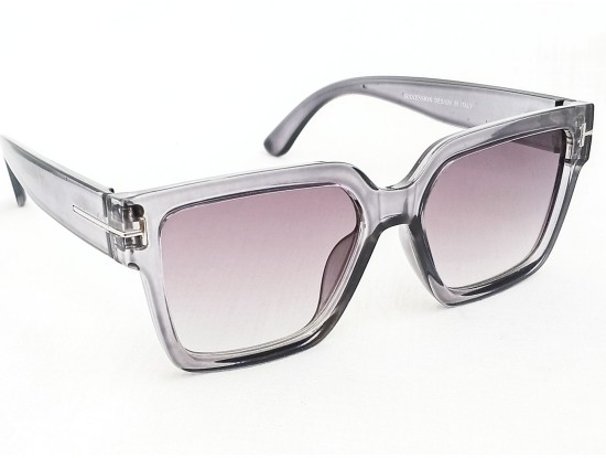Power Sunglasses Medium Wayfarer Black Gradient Lenses