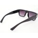 Power Sunglasses Medium Rectangle Black Gradient Lenses
