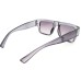 Power Sunglasses Medium Rectangle Black Gradient Lenses