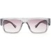 Power Sunglasses Medium Rectangle Black Gradient Lenses