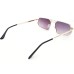 Power Sunglasses Medium Rectangle Black Blue Gradient Lenses Power Sunglasses Medium Rectangle Black Blue Gradient Lenses