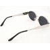 Power Sunglasses Medium Oval Black Tinted Lenses