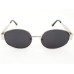 Power Sunglasses Medium Oval Black Tinted Lenses