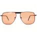 Power Sunglasses Medium Aviator Brown Tinted Lenses