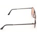 Power Sunglasses Medium Aviator Brown Tinted Lenses