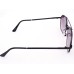 Power Sunglasses Medium Aviator Black Gradient Lenses