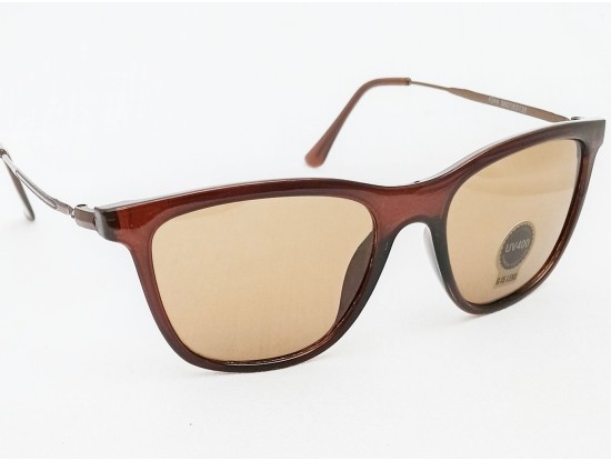 Power Sunglasses Medium Wayfarer Brown Tinted