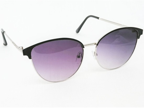 Power Sunglasses Medium Cateye Black Gradient Lenses