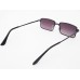 Power Sunglasses Medium Rectangle Black Gradient Lenses