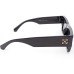 Power Sunglasses Medium Rectangle Black Tint Lenses Power Sunglasses Medium Rectangle Black Tint Lenses