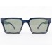 Power Sunglasses Medium Square Green Tinted