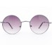 Power Sunglasses Medium Round Black Gradient Lenses