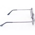 Power Sunglasses Medium Round Black Gradient Lenses