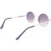 Power Sunglasses Medium Round Black Gradient Lenses