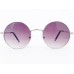 Power Sunglasses Medium Round Black Gradient Lenses
