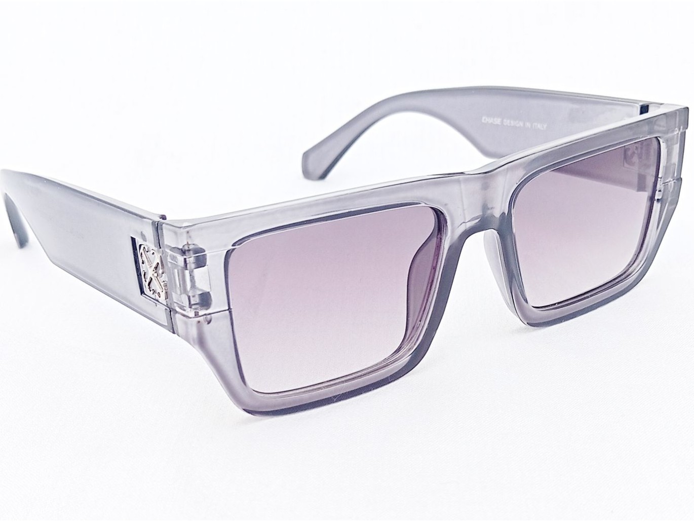 Power Sunglasses Medium Rectangle Black Gradient Lenses Power Sunglasses Medium Rectangle Black Gradient Lenses