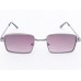 Power Sunglasses Medium Rectangle Black Gradient Lenses